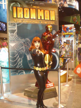 Black Widow and Iron Man