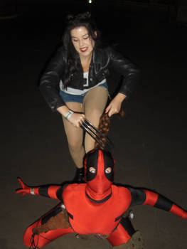 Lady Deadpool's haircut