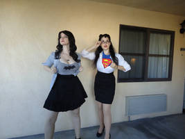 Bernice Wayne and Clarissa Kent