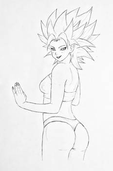 Saiyan Modelling - Caulifla