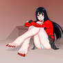 Yumeko Jabami Foot Tease (Colored)