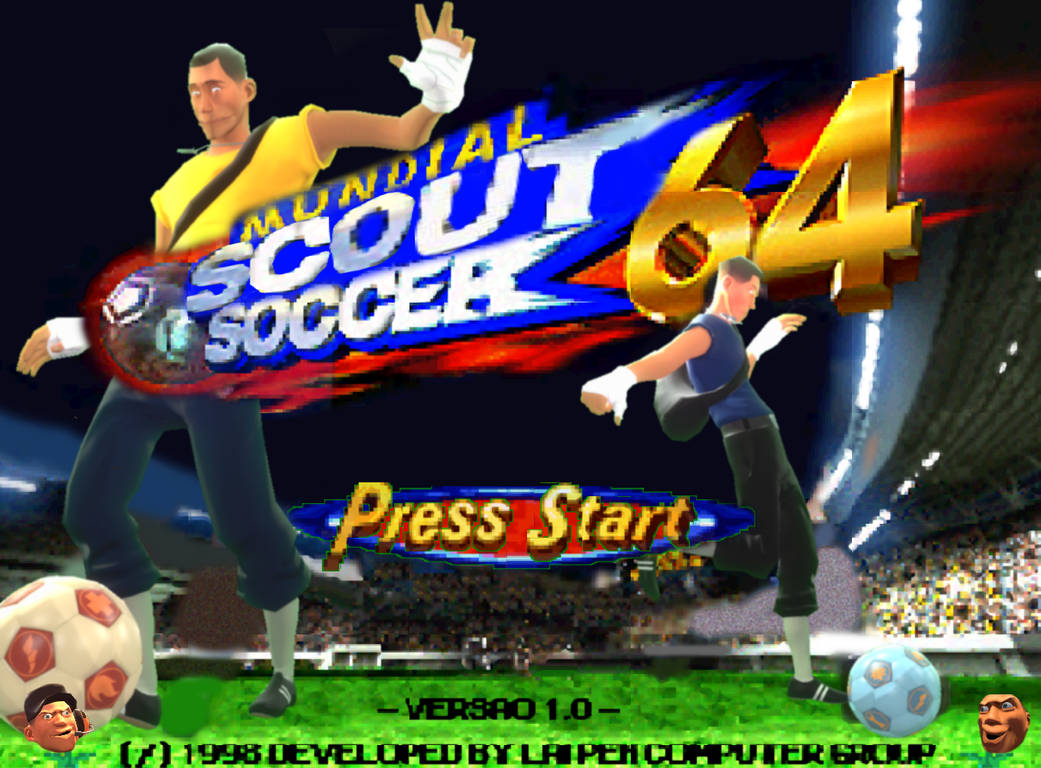 HAHAHAHA! RONALDINHO SOCCER! (International Superstar Soccer 64)