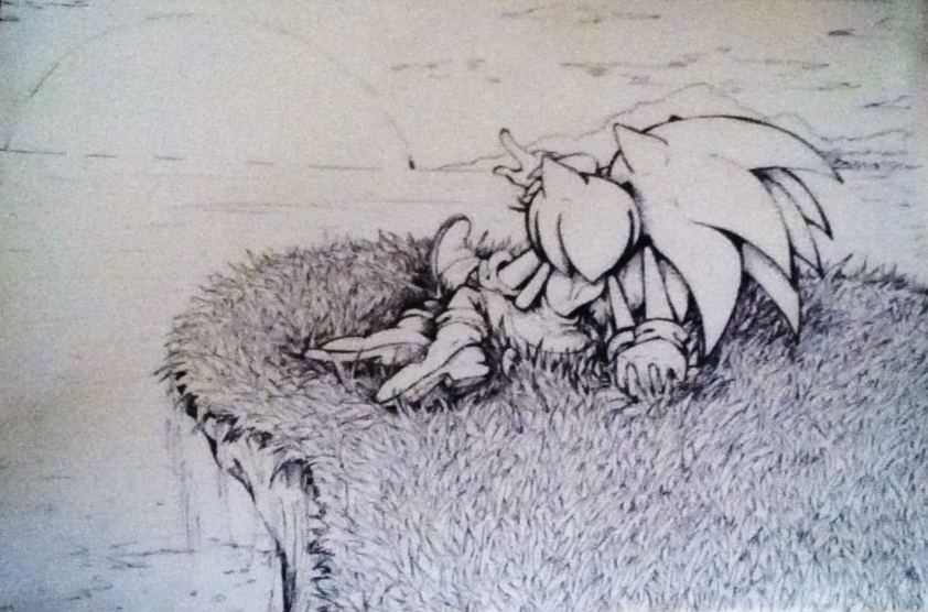 Sonamy Star Gazing - Ink- WIP