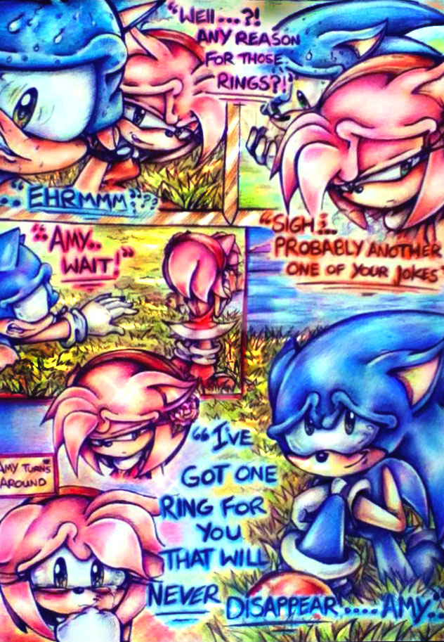 The Animator - Stitched SonAmy by GhastSonic