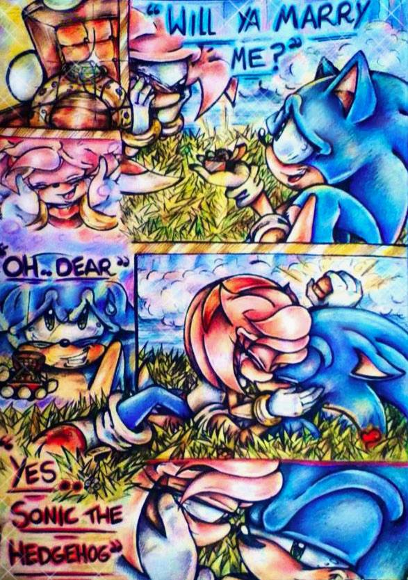 Project: Sonamy on X: Beach date 😎 but how'd Amy convince him to