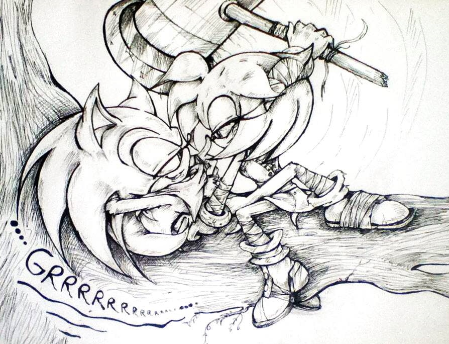 Flicker Freaker — Sonamy Boom! Messy sketch :D