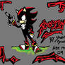 Shadow the Hedgehog MS Paint Drawing - Old