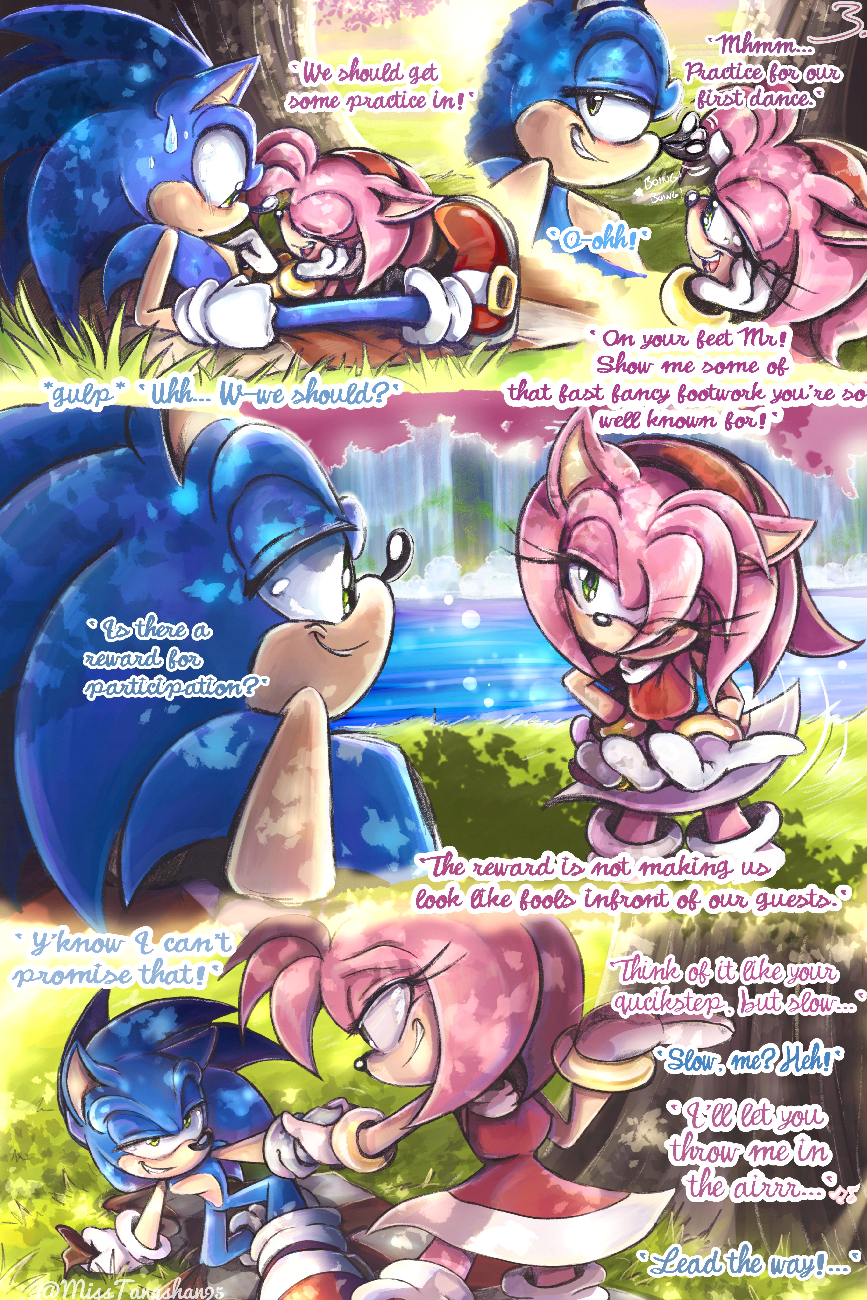 Take the Time: Sonamy Boom Comic PG 3 by KNahriko on DeviantArt