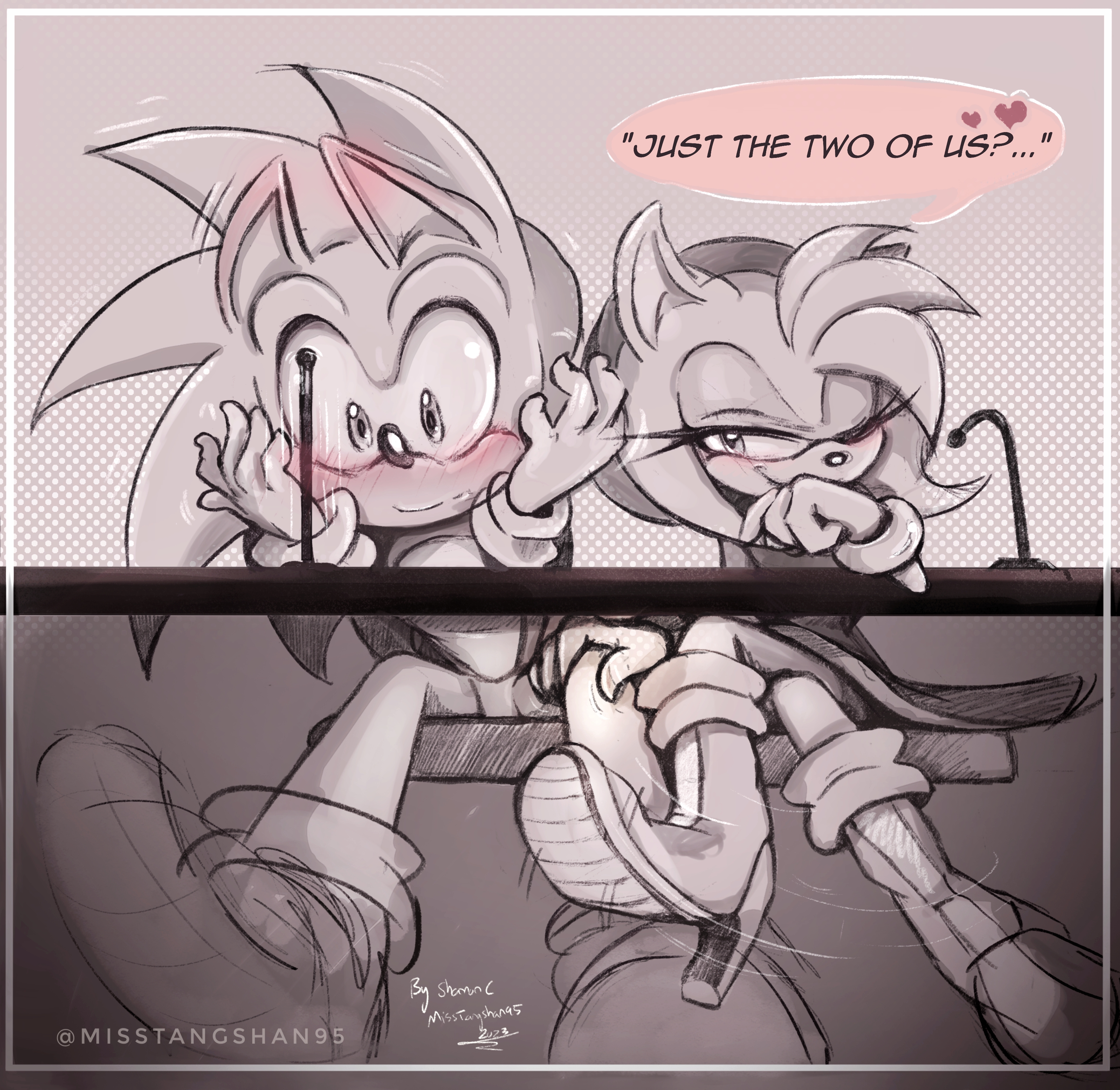 Sonic y Amy Viajan En OMEX VIP by TTAFArtFan on DeviantArt