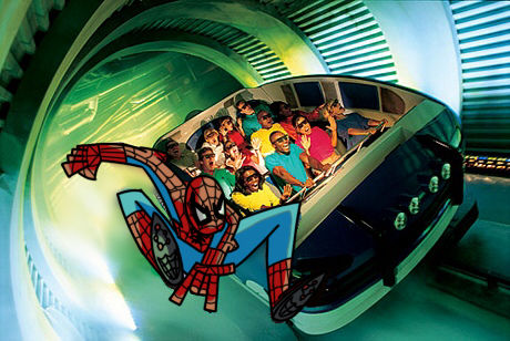 Universal Spider-Man ride but with my Spider-Man by MrNoNeme on DeviantArt