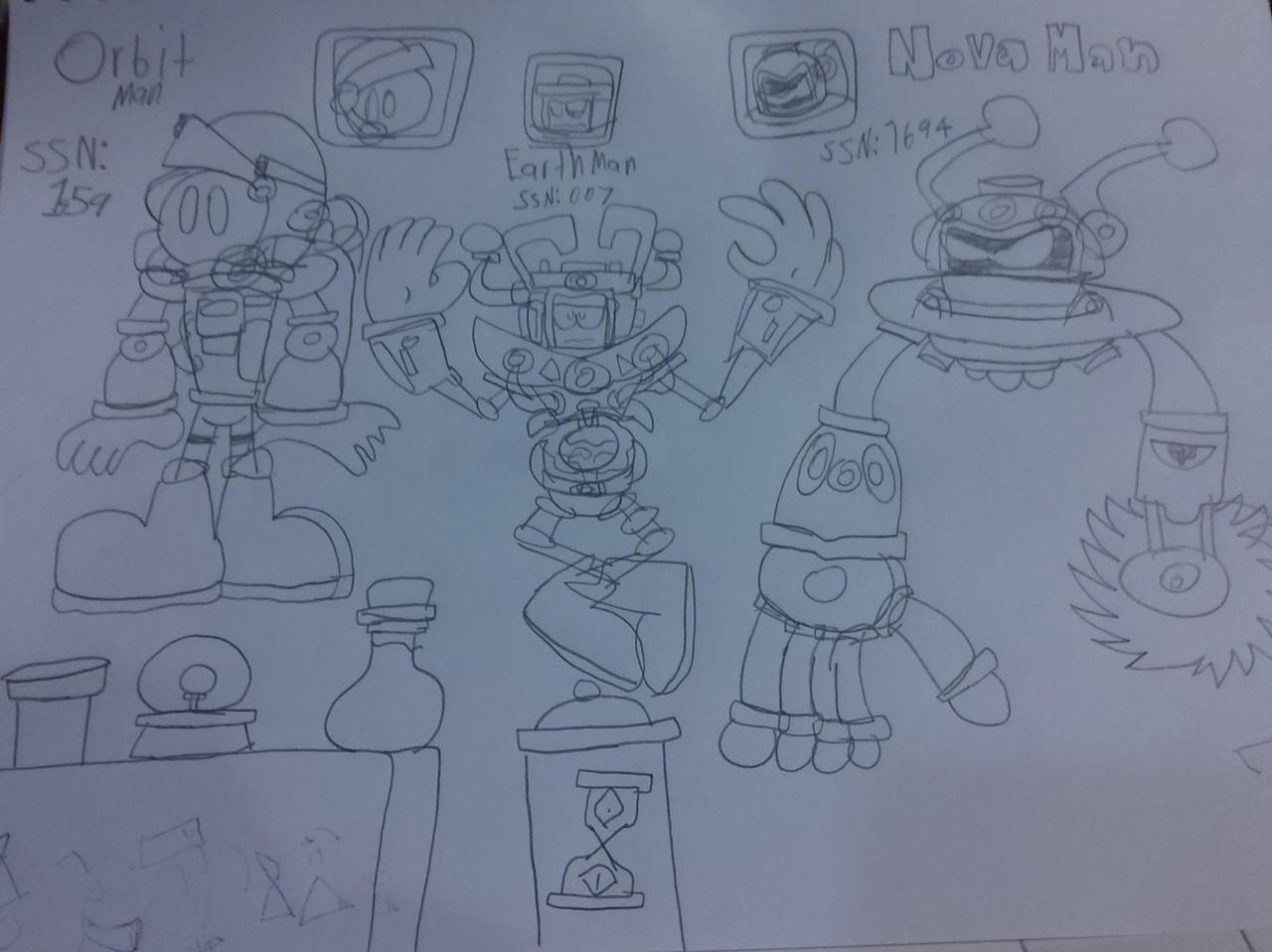 Three New Special SCP Robot Masters by CajunLooney on DeviantArt