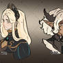 (SOLD) PORTRAIT ADOPT AUCTION#201-202