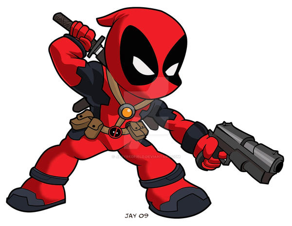 Chulo Deadpool Chibi Deadpool by JaeyRedfield on DeviantArt