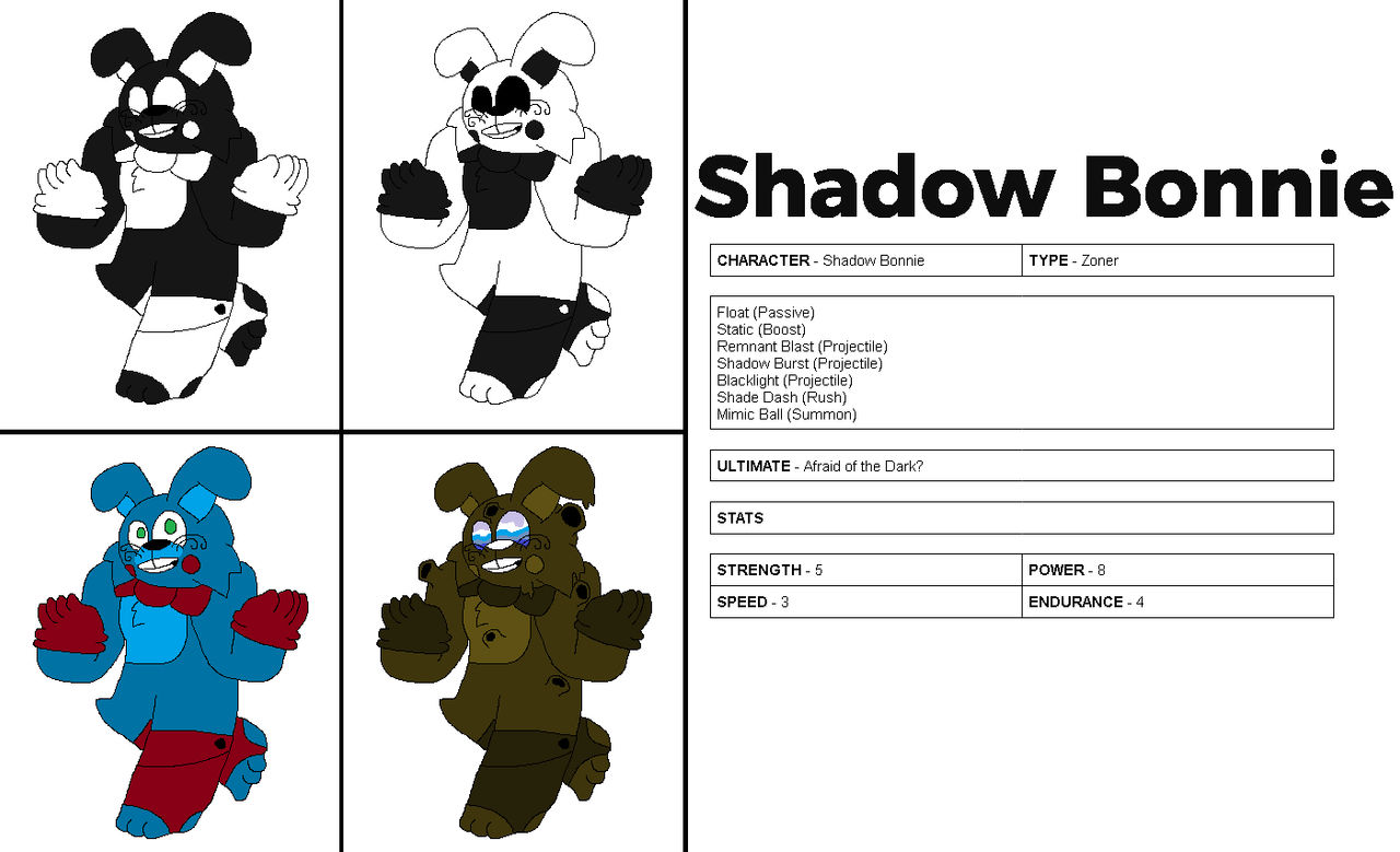 Shadow Bonnie By DriveGhostSan On DeviantArt