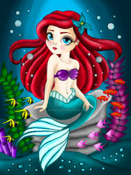 Ariel, mermaid princess