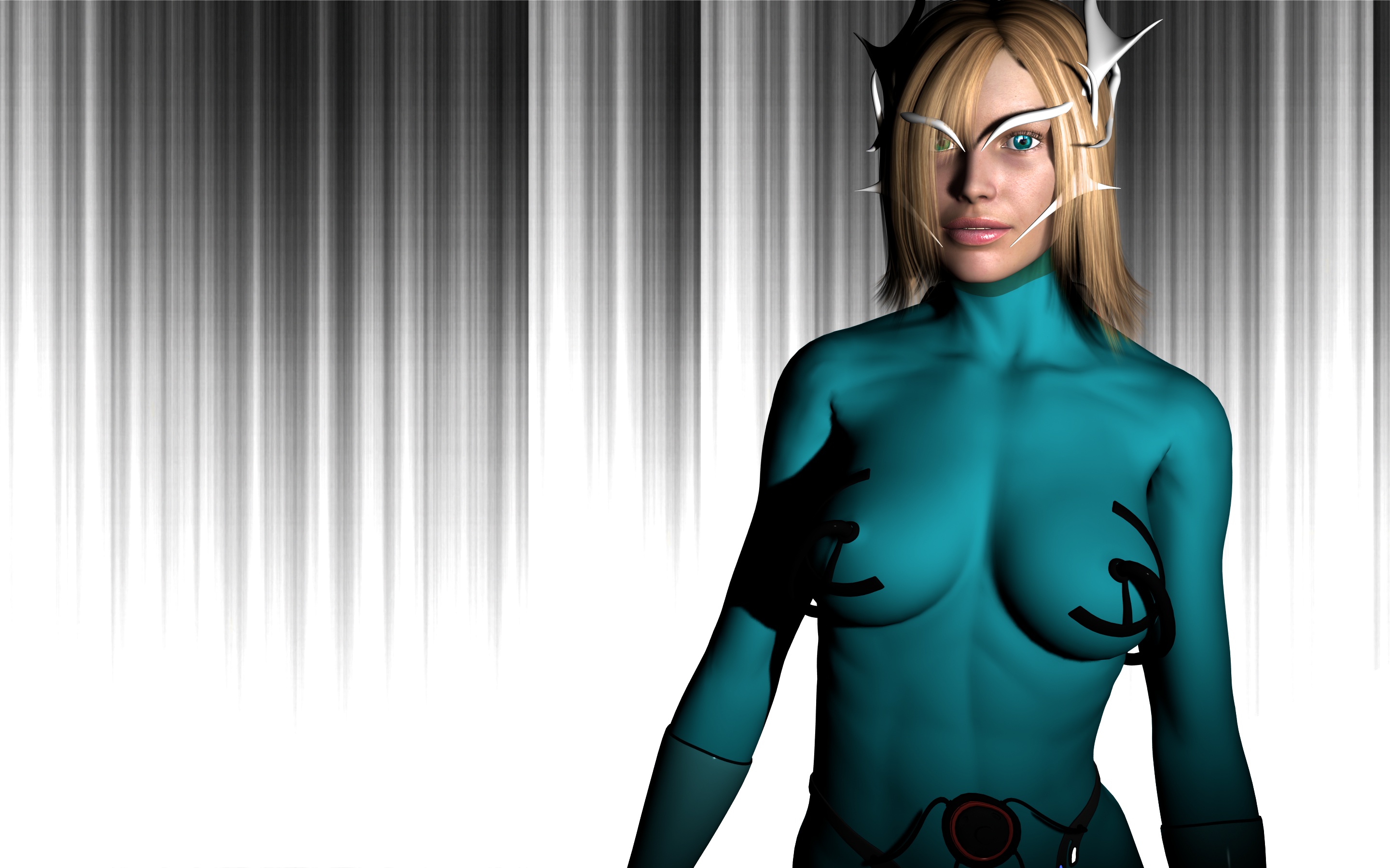 Hydranga. A New Super-heroine.