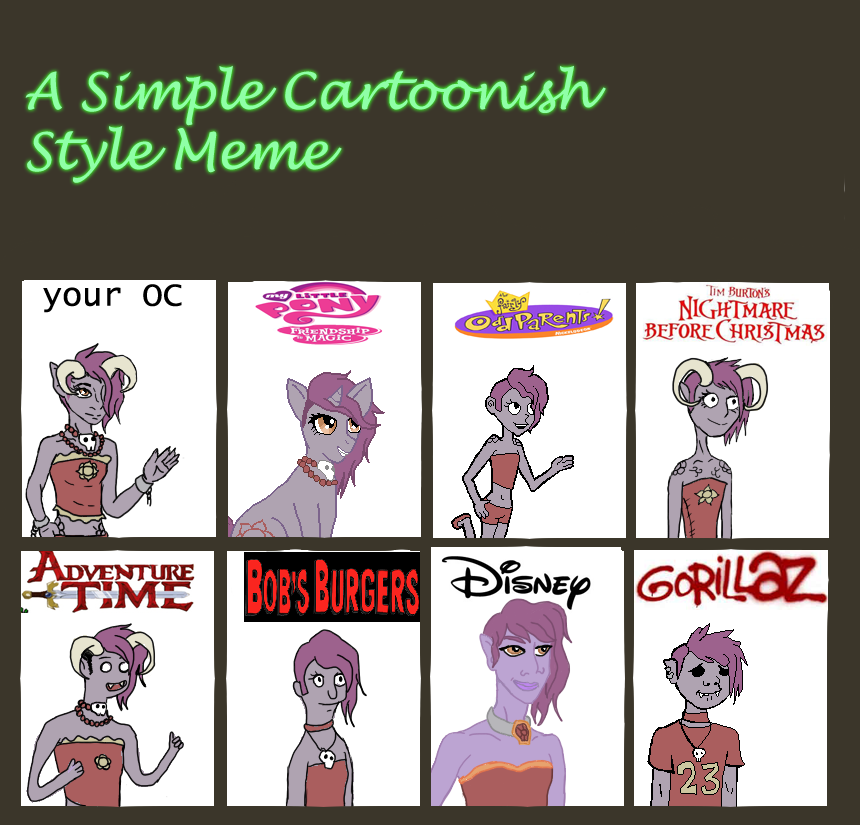 Style Meme lazy version. XD