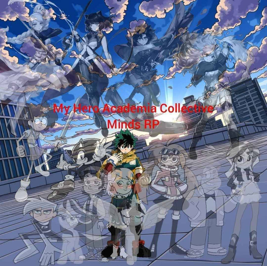 Cover for a MHA Crossover RP I'm doing^-^ by digisoni on DeviantArt