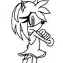 Amy in Blaze's SRA pose