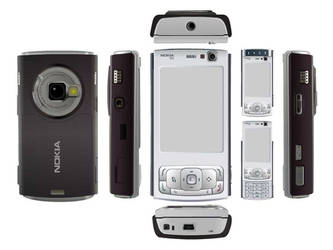 Nokia N95 vectorized