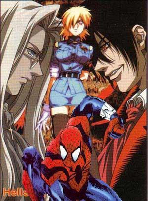 Hellsing Spider String Spider-man And Hellsing 3 by Spidey-Portilla on DeviantArt
