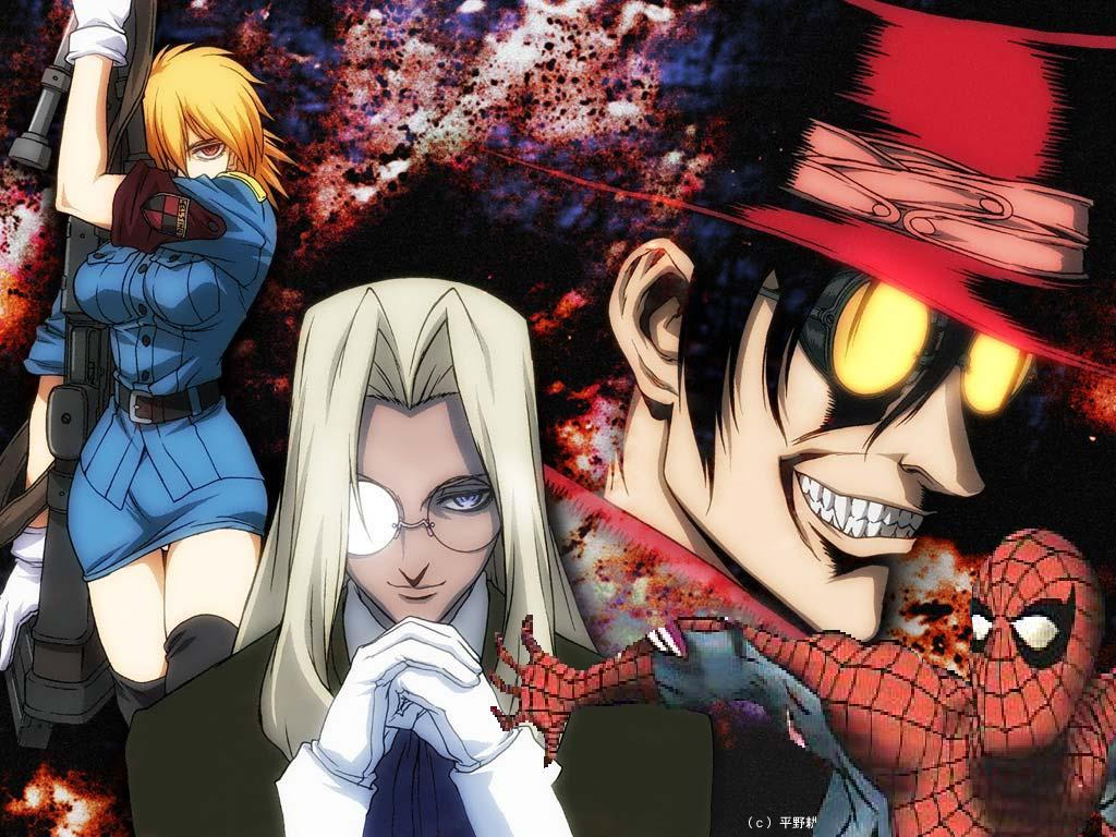 Hellsing Spider String Spider-man And Hellsing by Spidey-Portilla on DeviantArt