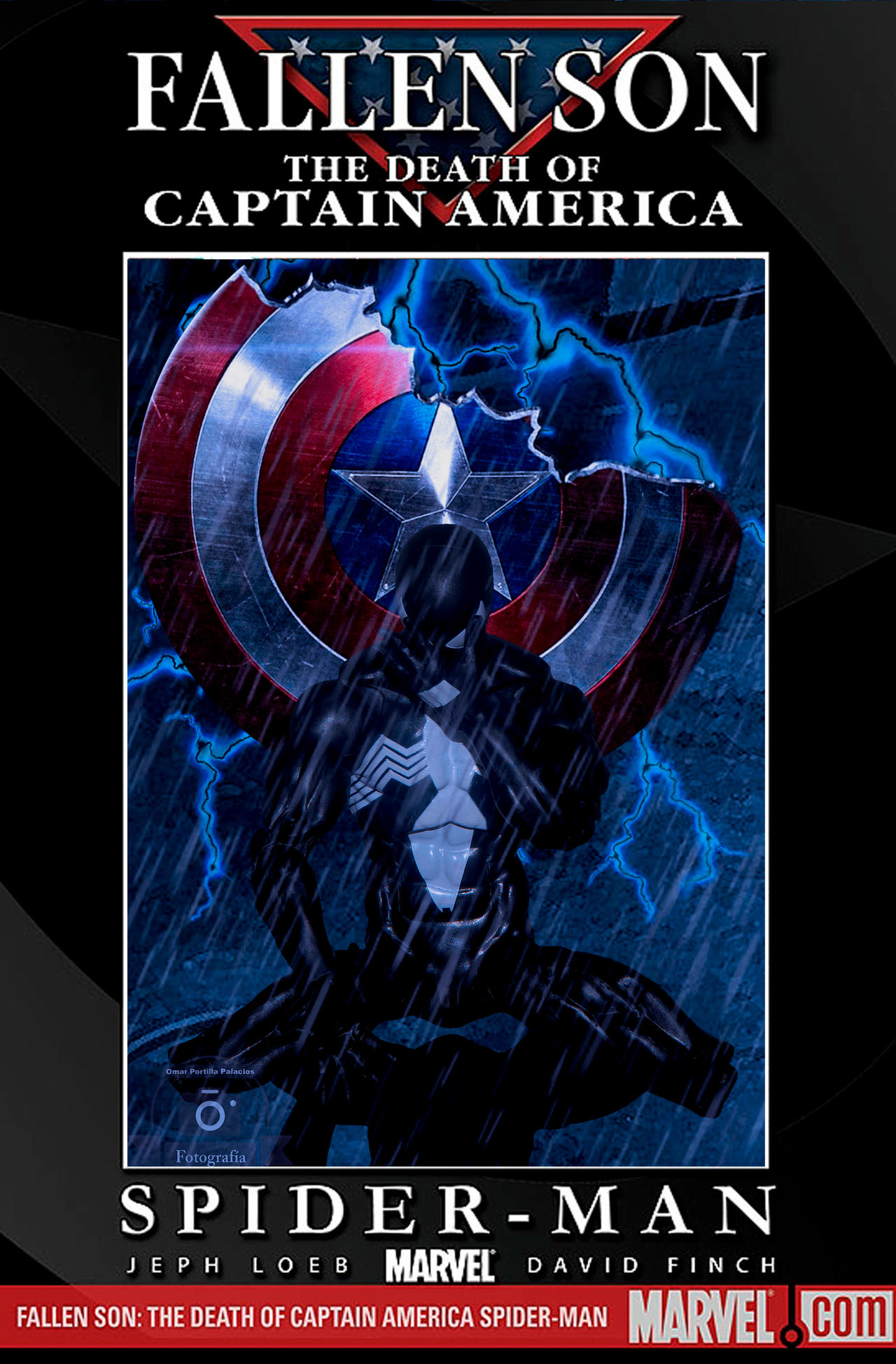Captain Ma Fallen Son The Death of Captain America (Spider-Ma by Spidey-Portilla ...