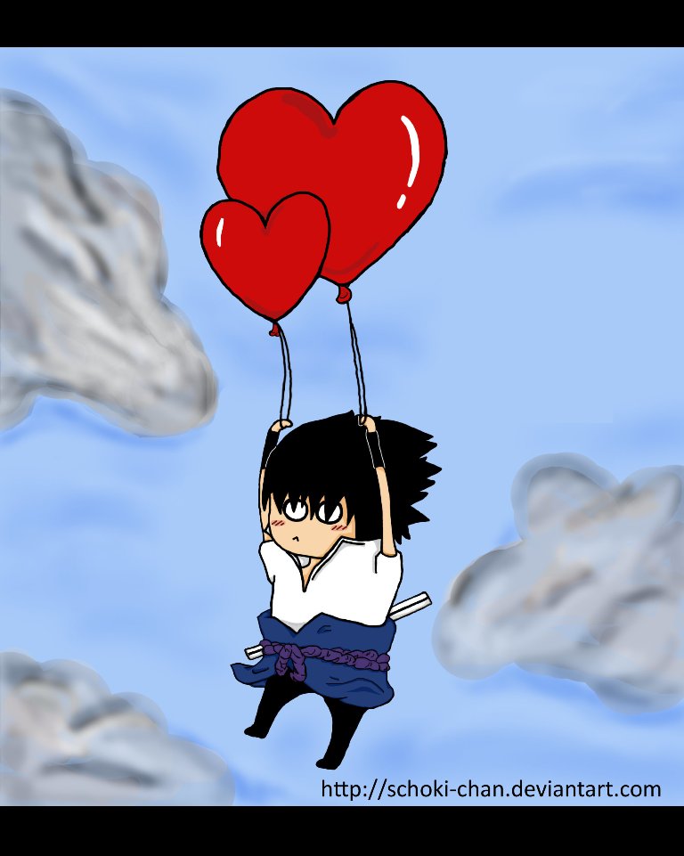 Sasuke: On love's wings