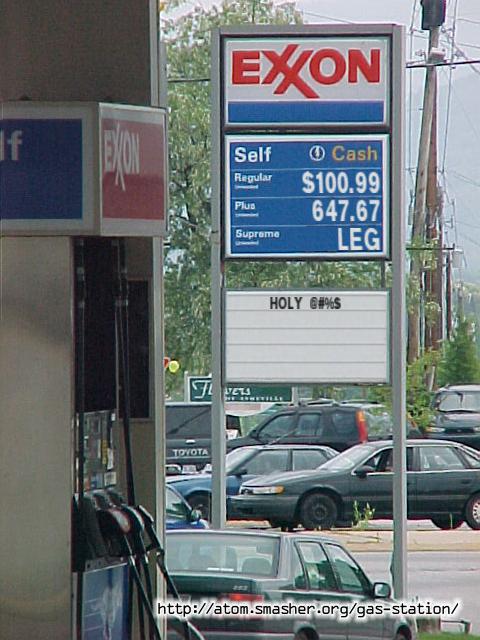 gas prices at all time high