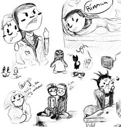 red dwarf doodles by Jack-Stripes