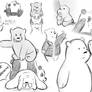 we bare bears doodles