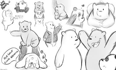 we bare bears doodles