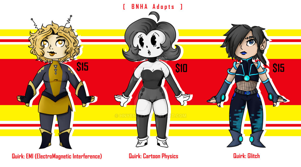 BNHA/Hero Adopts (2/3) ((lowered price!))