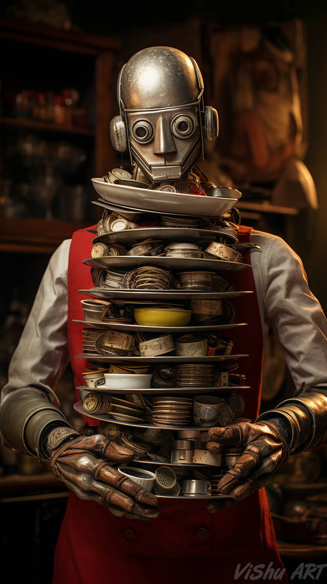 Strange robot by Sintarin on DeviantArt