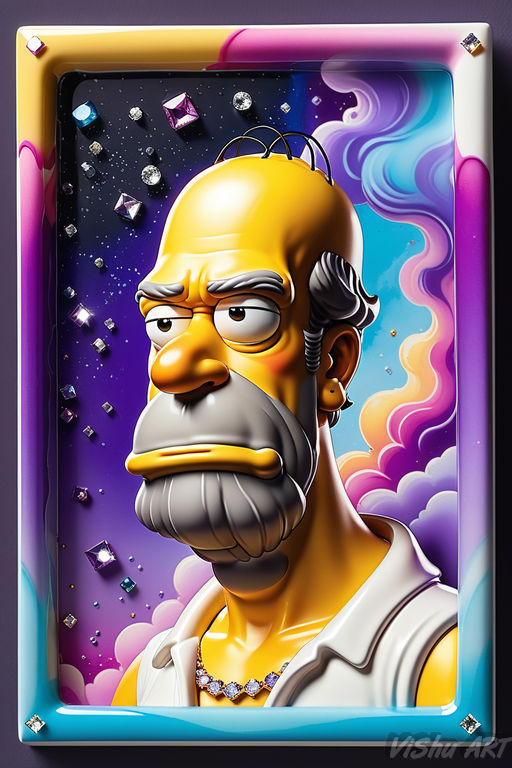 Homer Simpson Portrait By Sintarin On DeviantArt homer-simpson-portrait-by-sintarin-on-deviantart