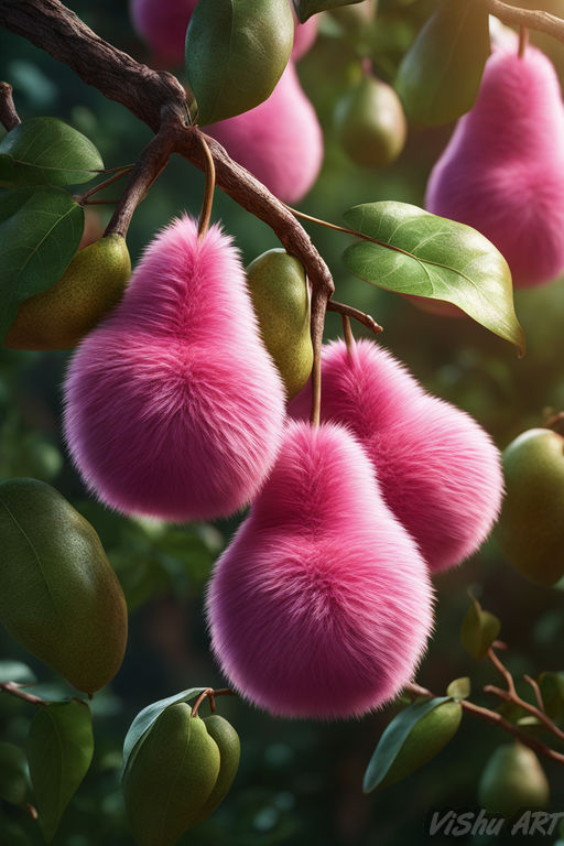 Fluffy fruit by Sintarin on DeviantArt