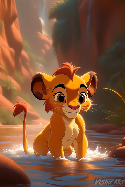 Cute Simba by Sintarin on DeviantArt