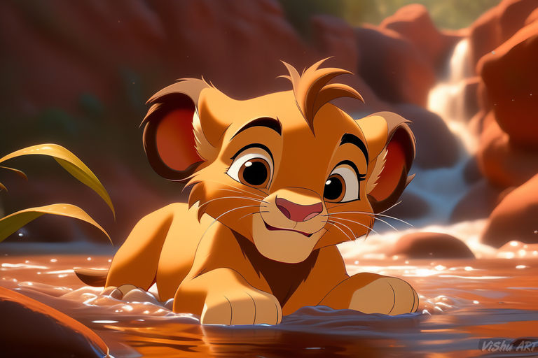 Cute Simba by Sintarin on DeviantArt