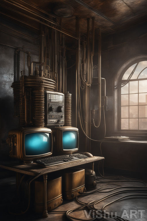 Steampunk computer by Sintarin on DeviantArt