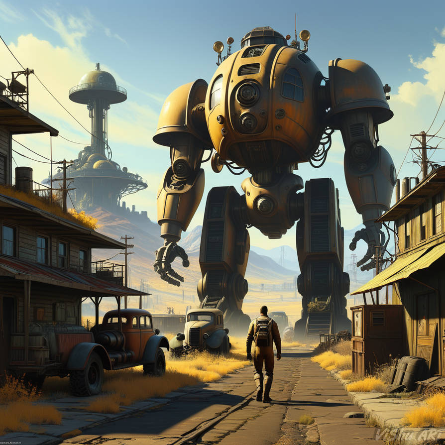 Fallout landscape by Sintarin on DeviantArt