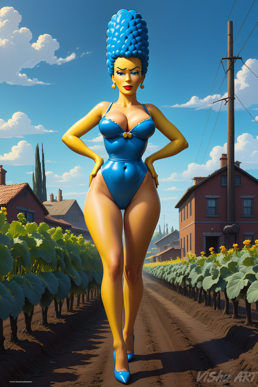 Marge Simpson By Sintarin On DeviantArt marge-simpson-by-sintarin-on-deviantart