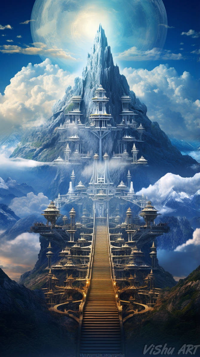 Fantasy mountains of Tibet by Sintarin on DeviantArt