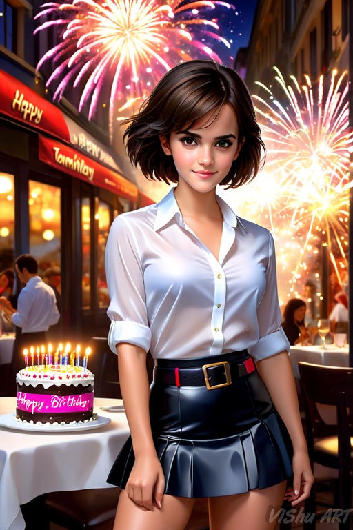 Emma Watson happy birthday by Sintarin on DeviantArt