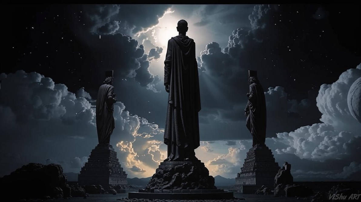 Statues Deviantart Ancient statues by Sintarin on DeviantArt