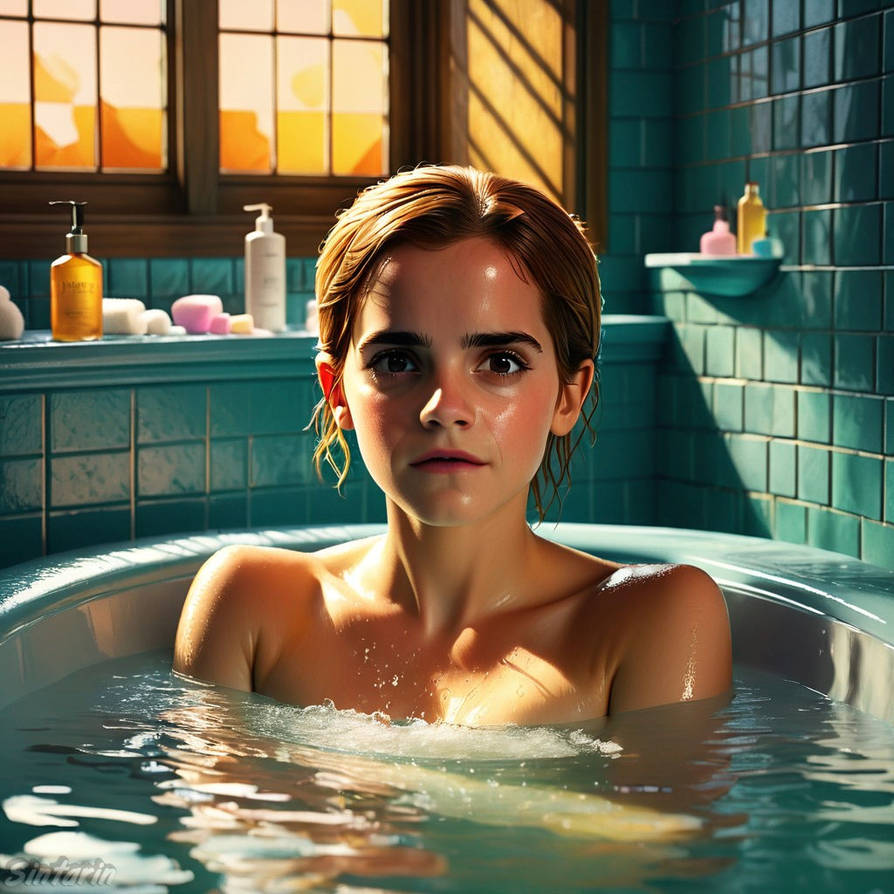 Emma Watson Takes A Bath By Sintarin On DeviantArt emma-watson-takes-a-bath-by-sintarin-on-deviantart