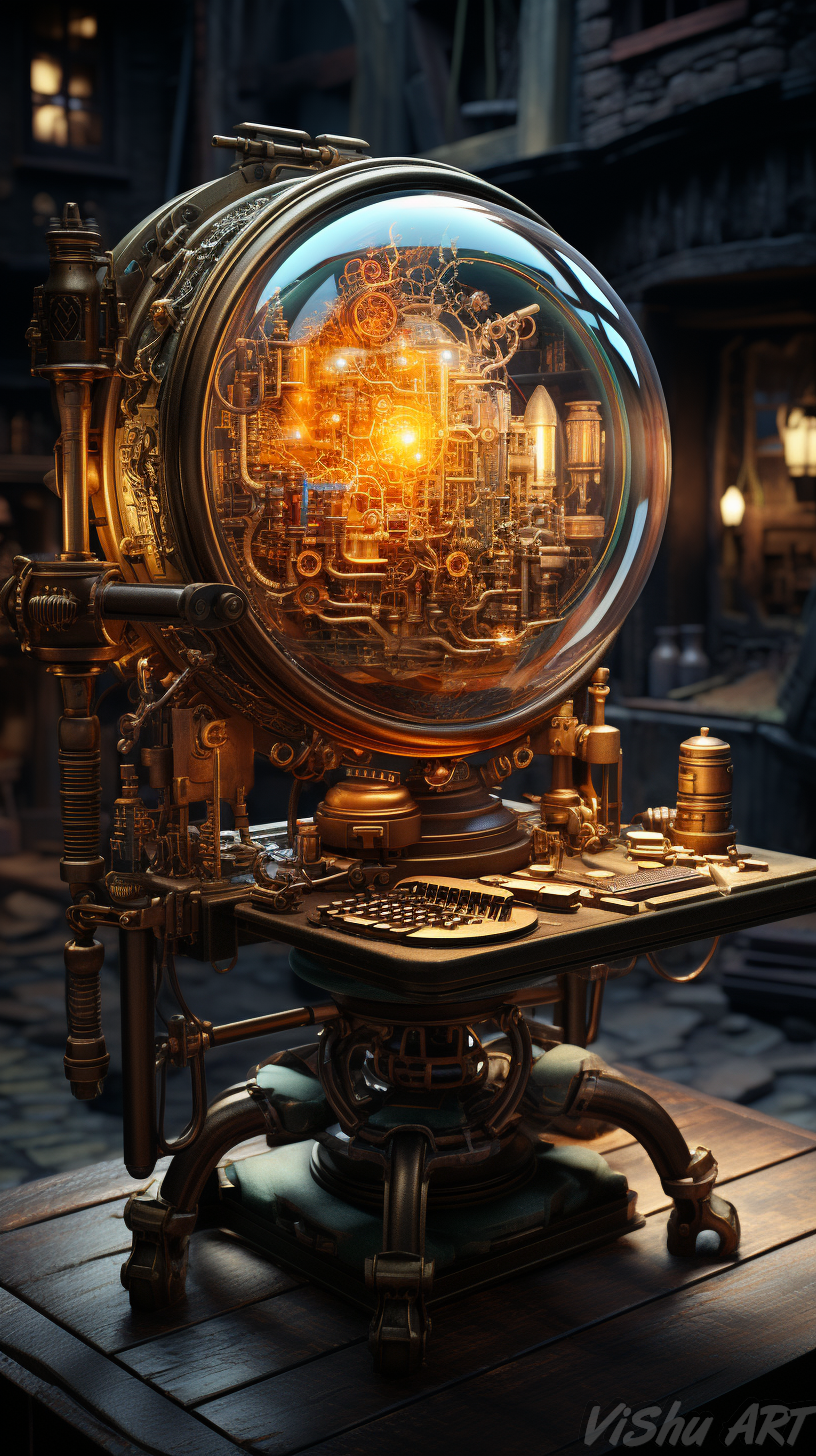 Stempunk Computer Steampunk computer by Sintarin on DeviantArt