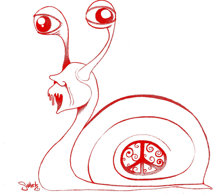 crimson snail