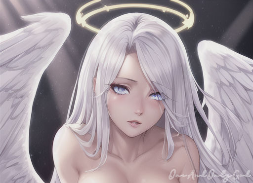 Pin by Branca La on metadinha  Angel wings anime, Angel wings art, Anime