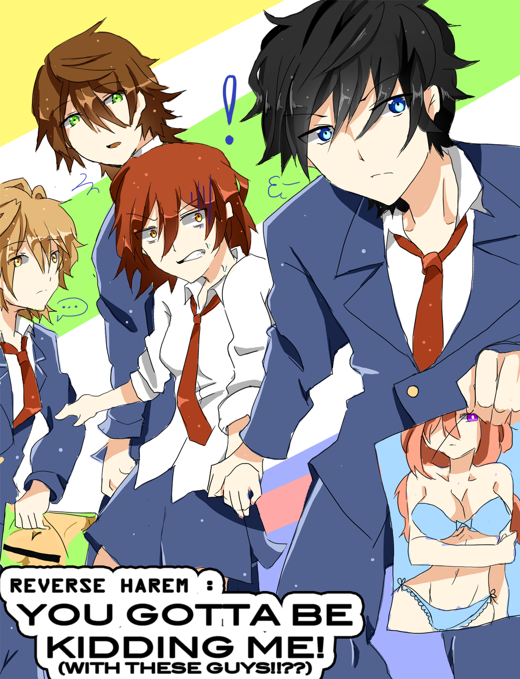 Reverse Harem : You gotta be kidding me! (cover)