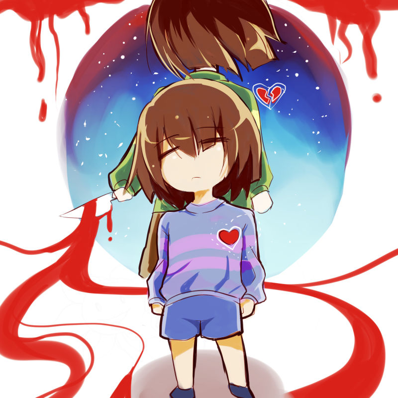 Frisk Chara By Lactoseho On Deviantart